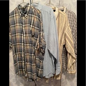 Lot of four mens shirts